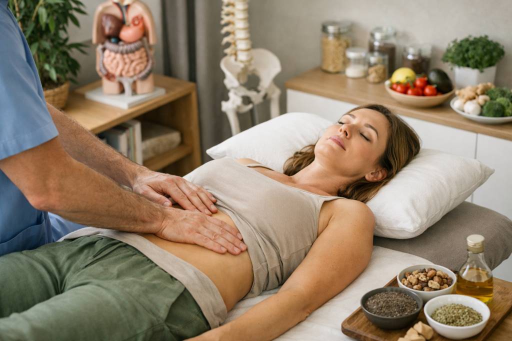 Soulager les troubles digestifs fonctionnels par une approche ostéopathique globale et des ajustements nutritionnels ciblés