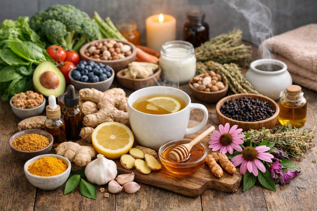 Renforcer son immunité grâce à l’alimentation et aux médecines alternatives : construire un terrain plus résistant aux infections