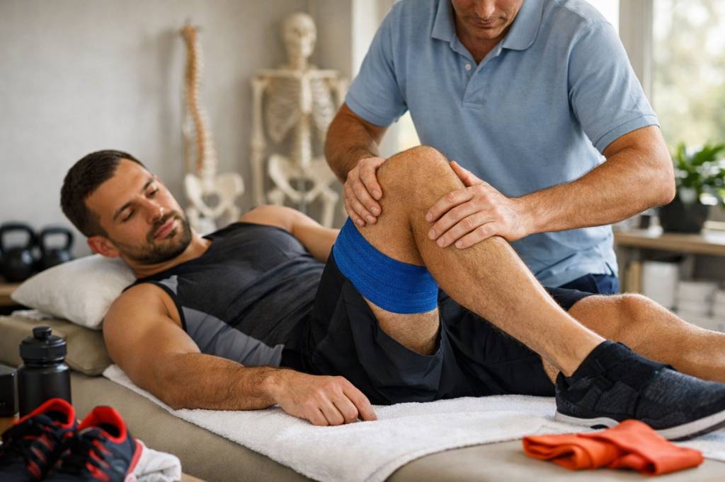 Le rôle de l’ostéopathie dans la récupération après une blessure sportive et la reprise progressive de l’activité physique